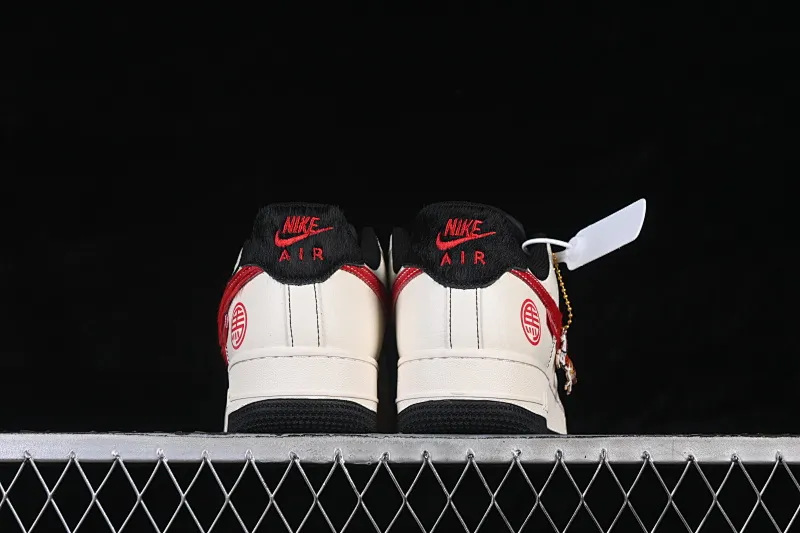 All categories Nk Air Force 1 Air Force series Nk Air Force 1 Low Air Force low top Nike Air Force 1'07 Low Year of the Horse limited white and red horse hair Air Force 1 low top casual sneakers QW5288-126